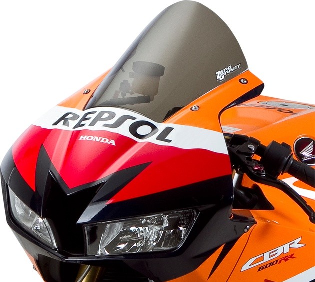Zero Gravity Corsa Windscreen Smoke fits Honda CBR600RR/CBR600RR ABS 2013-2024