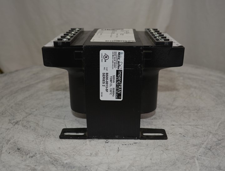 MICRON SERIES 2 B500-0813-5F Control Transformer 500VA 50/60Hz