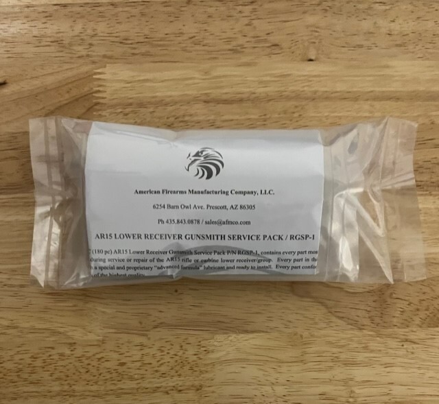 AFMC LOWER ASSY GUNSMITH SERVICE PACK / 180 PCS / NEW