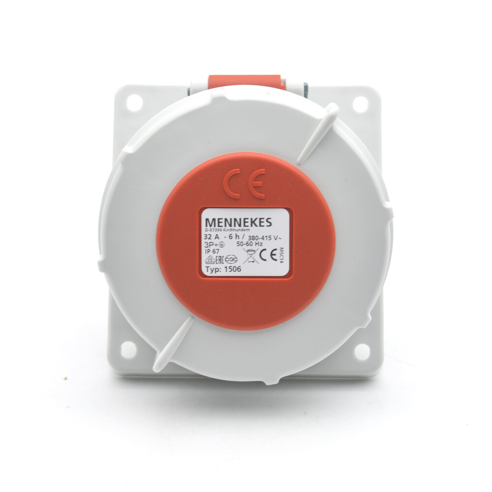 1PCS  TYP:1506 4P 400V32A IP67  INDUSTRIAL PLUG New