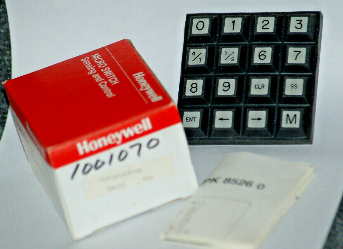 HONEYWELL PX2P16K30A2B-068 MICRO SWITCH KEYPAD PX SEALED NUMERIC KEYBOARD