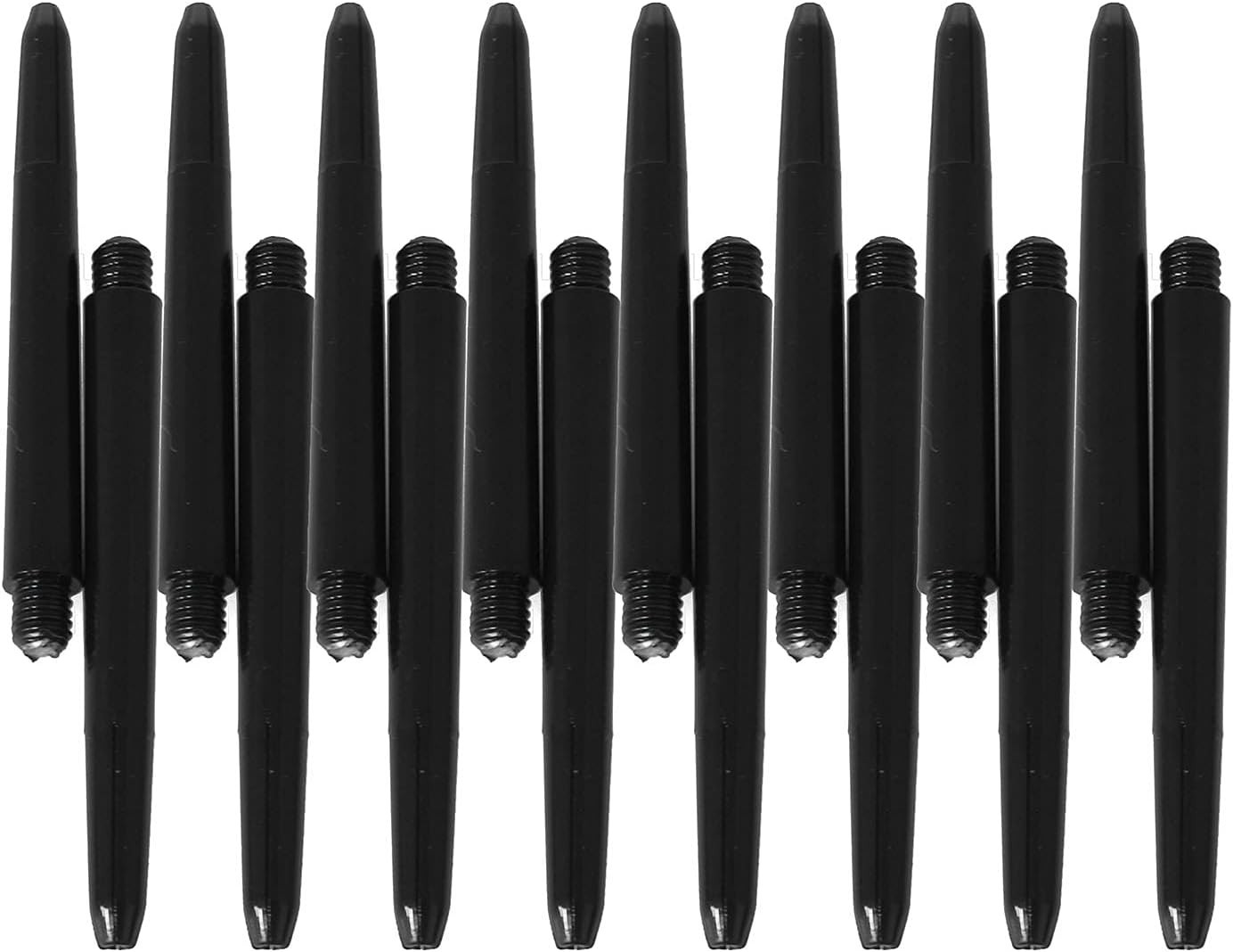 50PCS Medium-Length Plastic Dart Stems with 2BA Screw Thread - Quality Assured