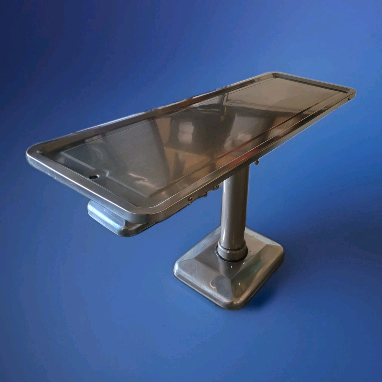 SHOR-LINE TILT PEDESTAL VETERINARY SURGERY TABLE 60"X22" STAINLESS Ship Possible