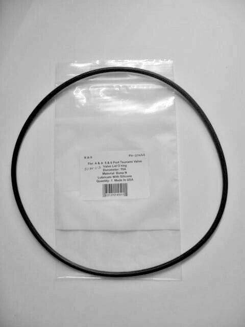 A & A 518053, 5 & 6 Port 1.5" Top Feed Valve Body Lid O-Ring / R&S 267AA