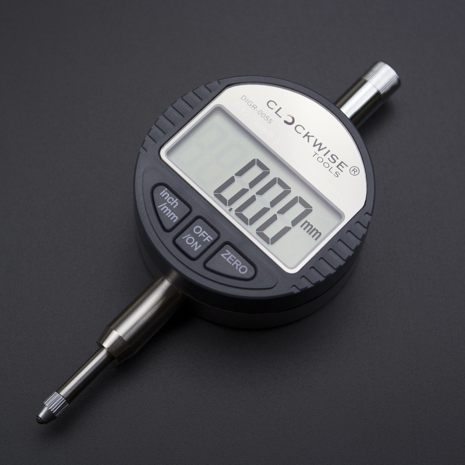 Digital Dial Indicator Gauge Set Magnetic Base Holder Metric Conversion Tool New