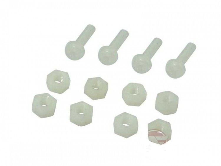 Aerialfreaks Nylon Nut Screw M3X12mm - Vector 250 / Mojo 280