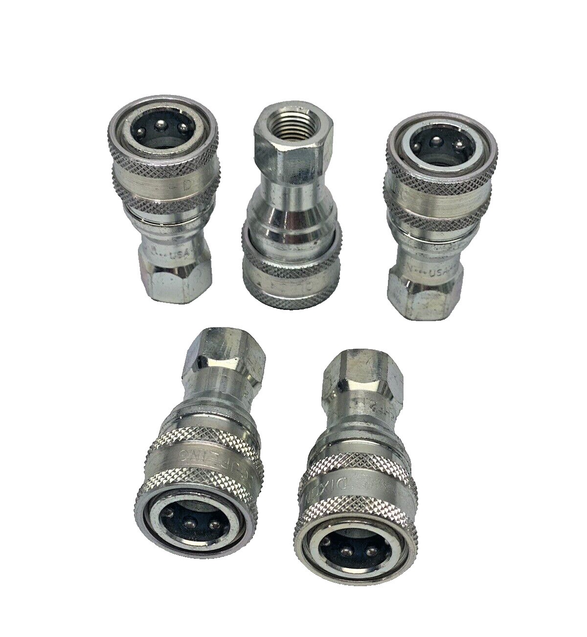 Pack of 5, Dixon Quick Coupling 2HF2 Hydraulic Socket