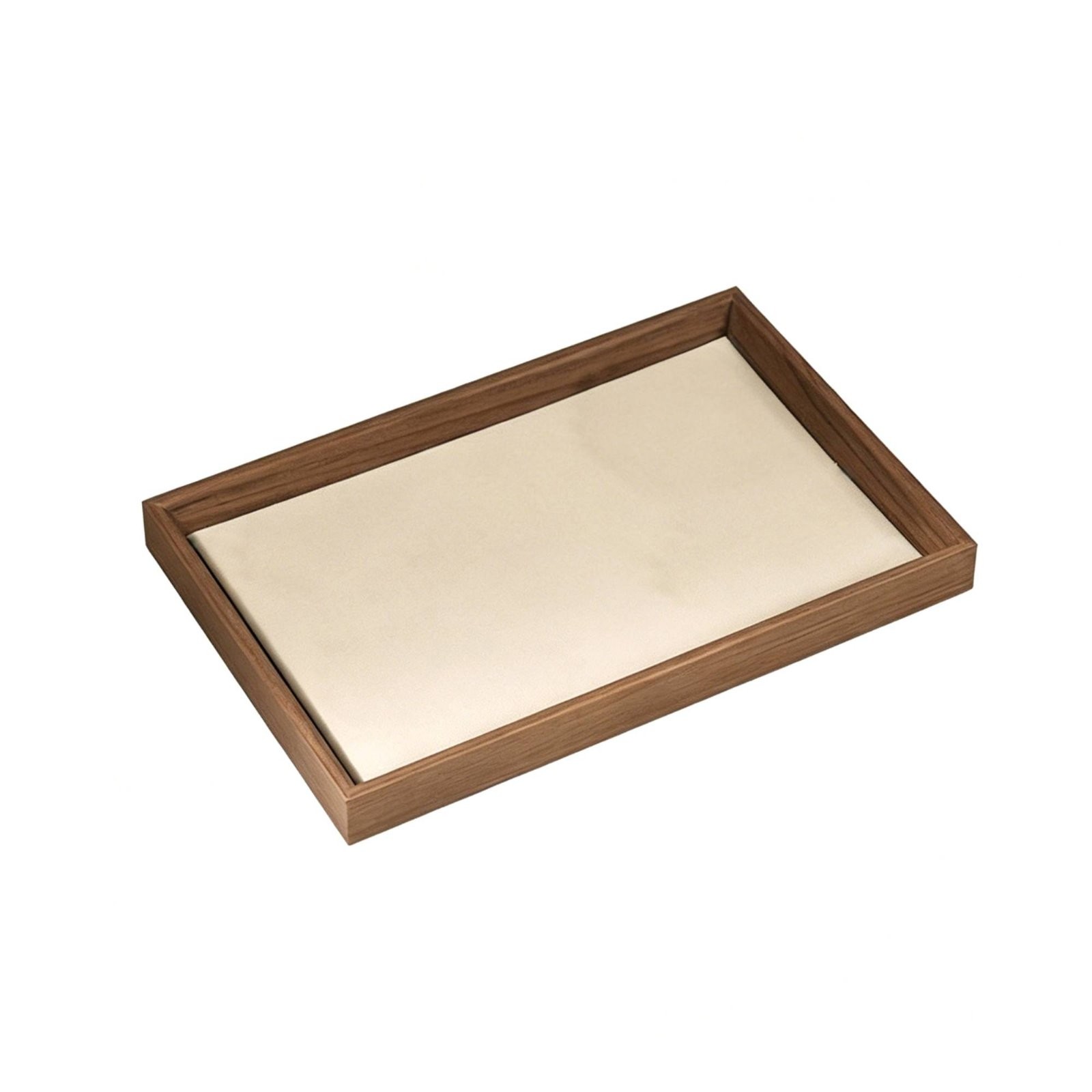 Black Walnut Display Tray Minimalist Design Retro Wood Grain Platter