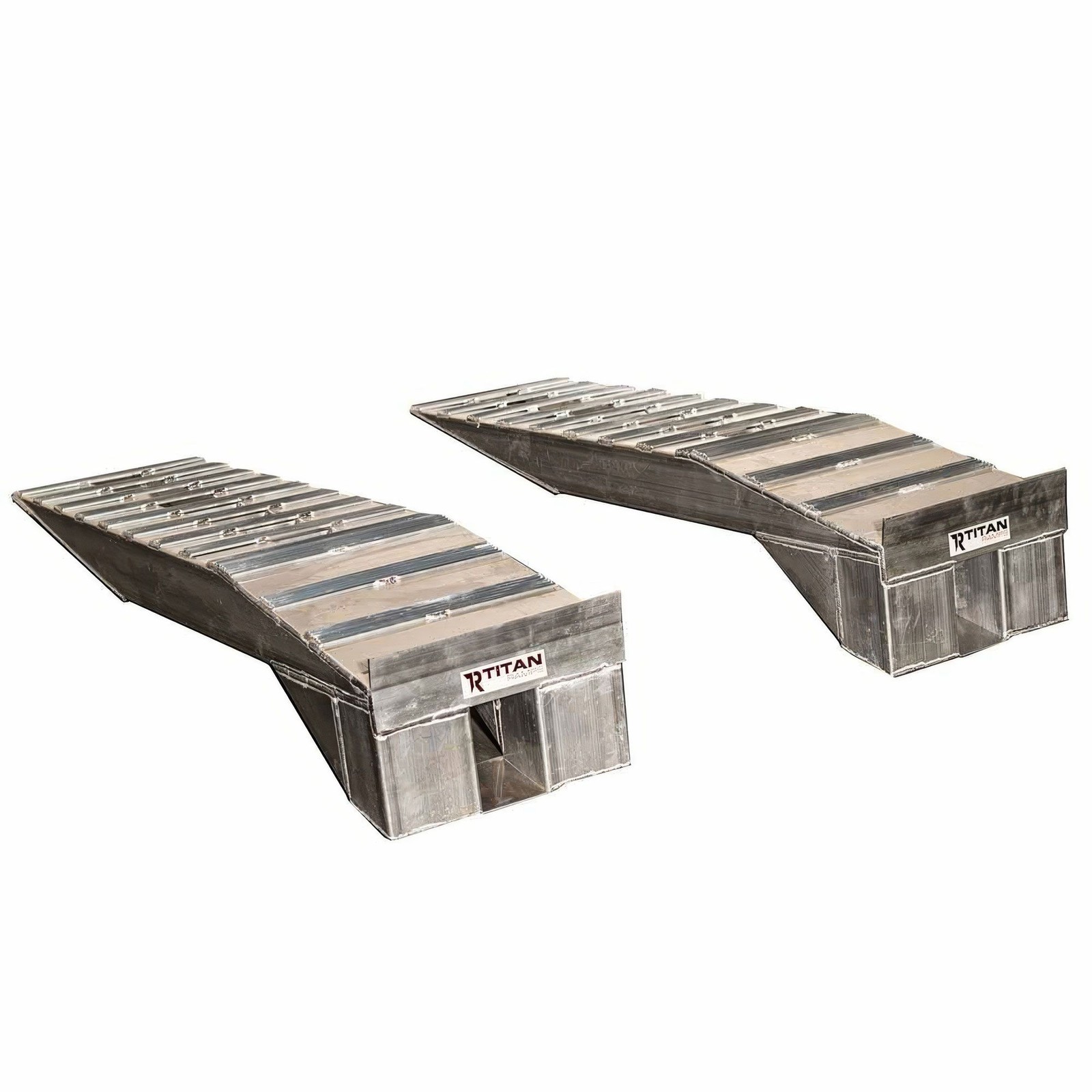 Truck Ramps for Oil Change, 9" Lift Height, 20,000 lb GVW / 10,000 lb GAWR, Tit