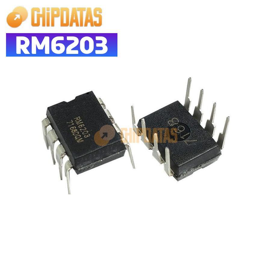10PCS New RM6203 6203 DIP-8 IC