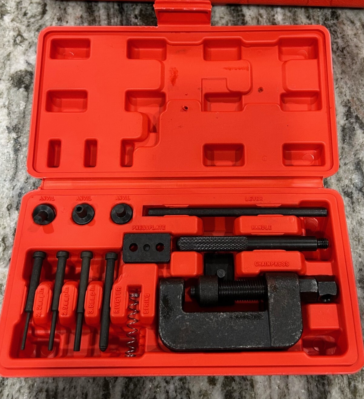 13pc Goliath Industrial Chain Breaker Riveting Tool OHV Cam Drive ATV Motorcycle