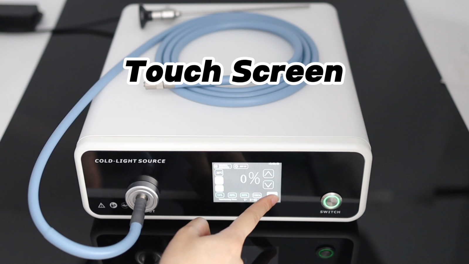 Medical Endoscope LED Light Source 200W High Power For Endoscopy Surgery