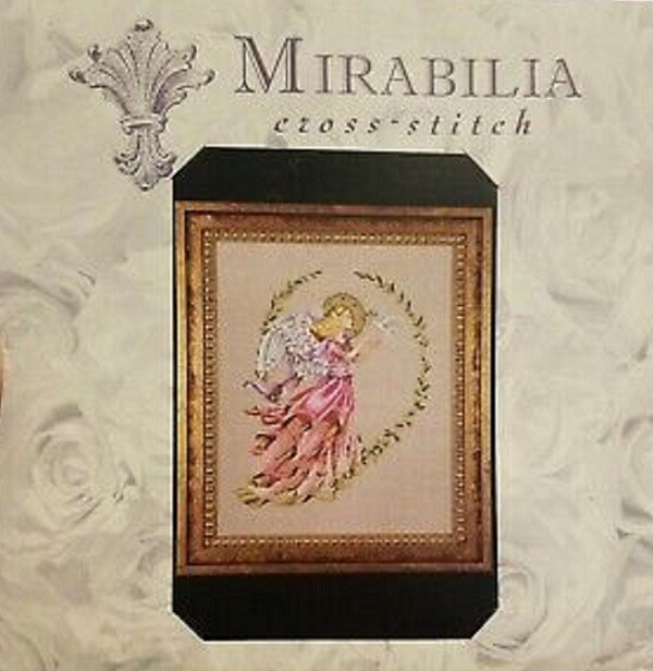 OOP Mirabilia Cross Stitch MD73 Caring Wings Chart