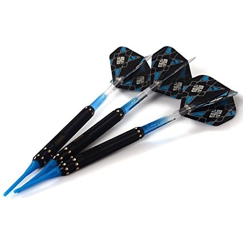 Soft Tip Darts Set Plastic Tip with Dart Case 16g-Brass
