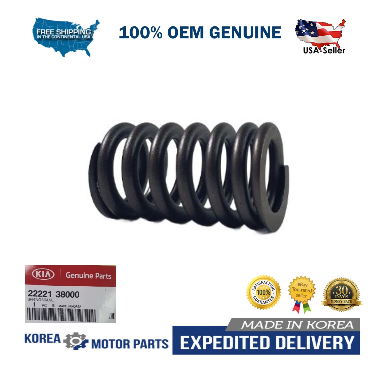 GENUINE✅VALVE SPRING FOR HYUNDAI SONATA SANTA FE KIA OPTIMA 99-06 OE#22221-38000