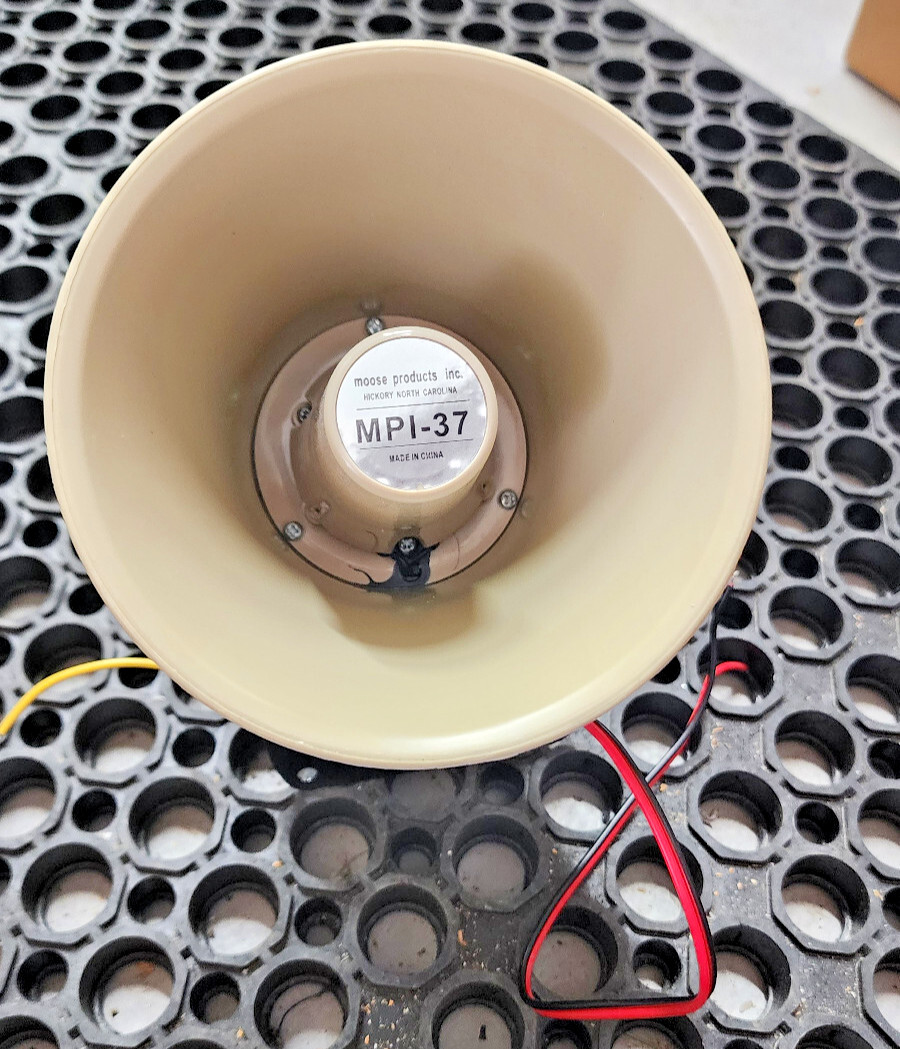 Moose Interlogix MPI-37, Self Contained Siren Speaker 12V