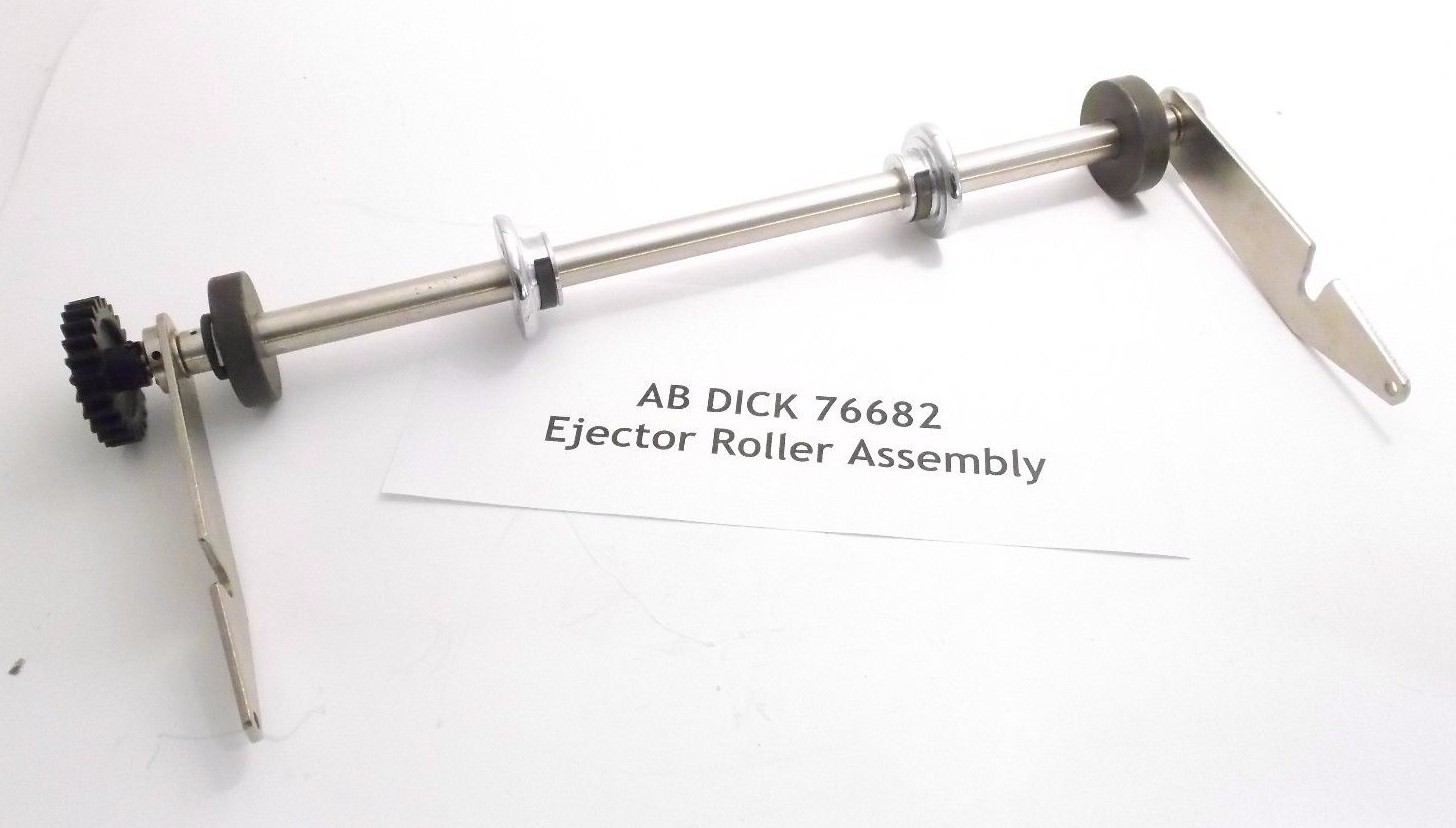 AB DICK 76682 Ejector Roller Assembly - Prepaid Shipping