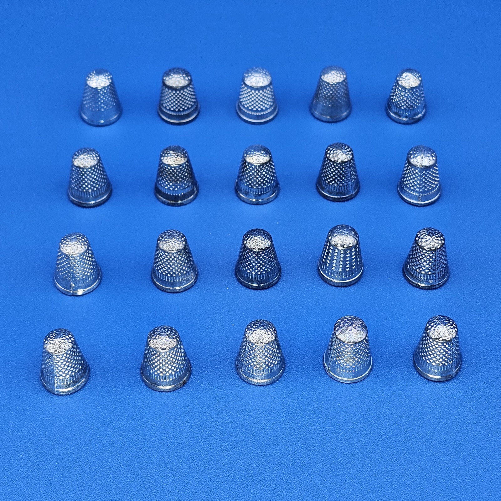 Lot of 20 Monopoly Thimble Tokens Standard Basic Movers