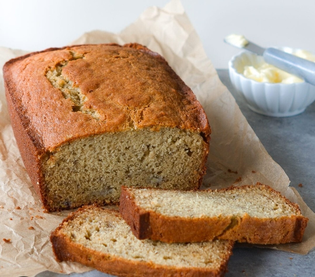 Gluten Free Banana Nut Bread. Baked Fresh. Full size loaf. Gift This!
