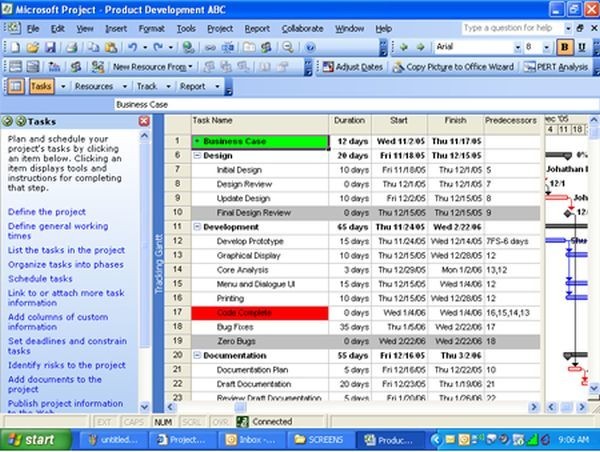 Microsoft Project Professional 2007 Full Version Media CD