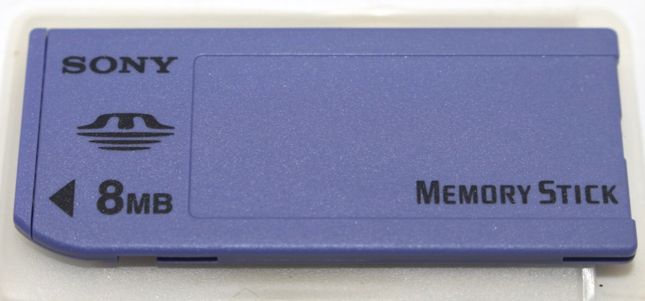 Sony Genuine Memory Stick 8MB MEGABYTE MSA-8A Camera Memory Card