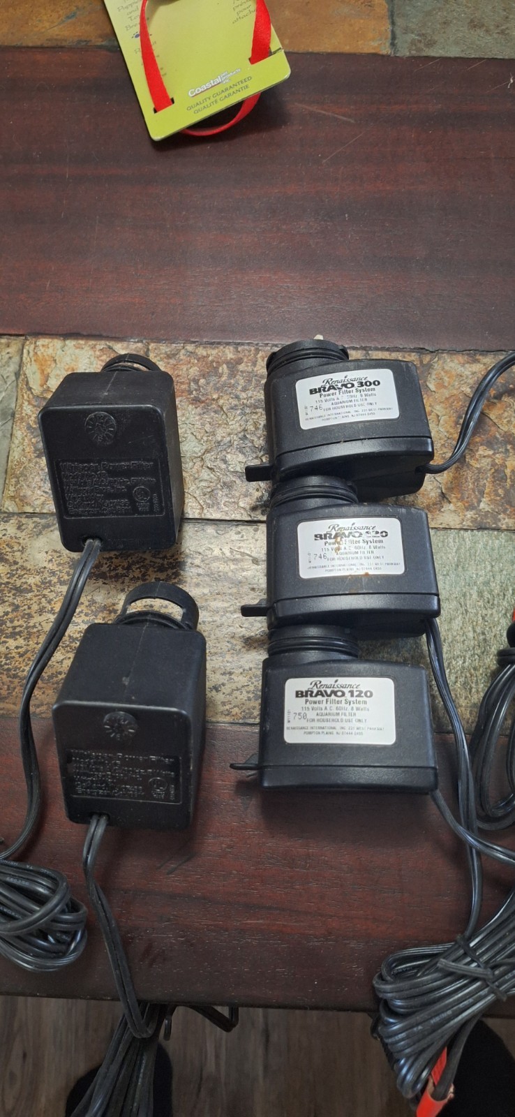 power filter water pumps. lot of 5