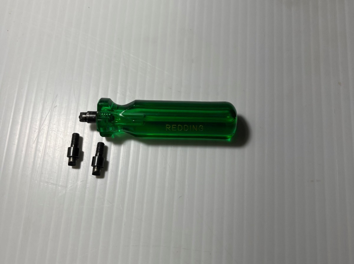 Redding Primer Pocket Cleaner 2 Small and one Large primer pocket tips
