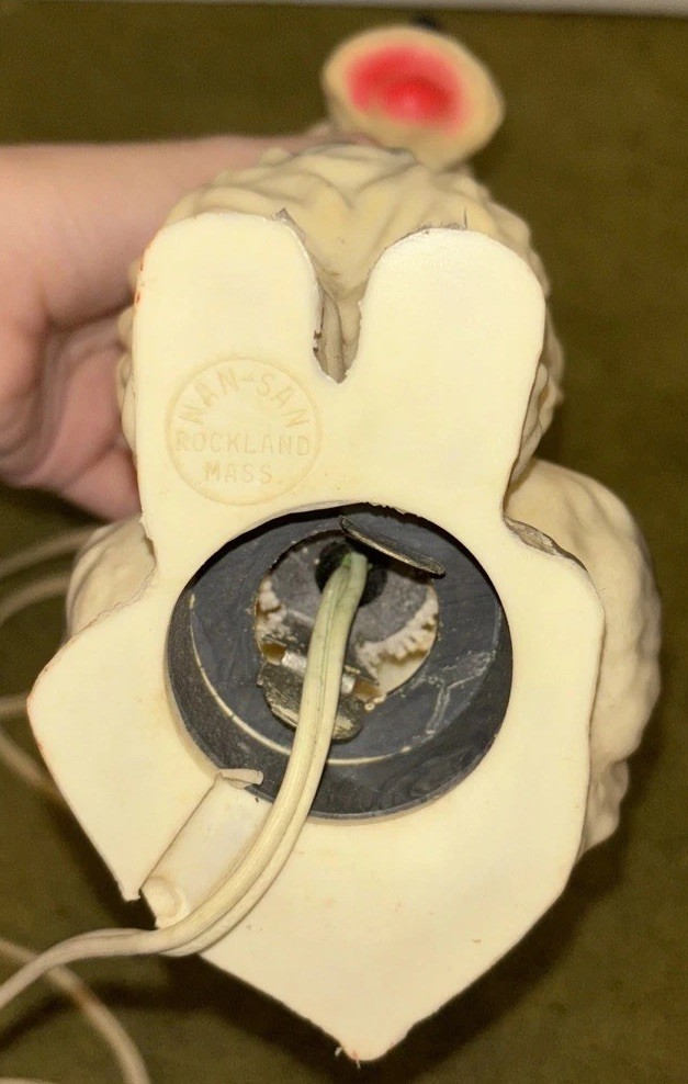 Vintage Nan-San Poodle Night Light (untested)