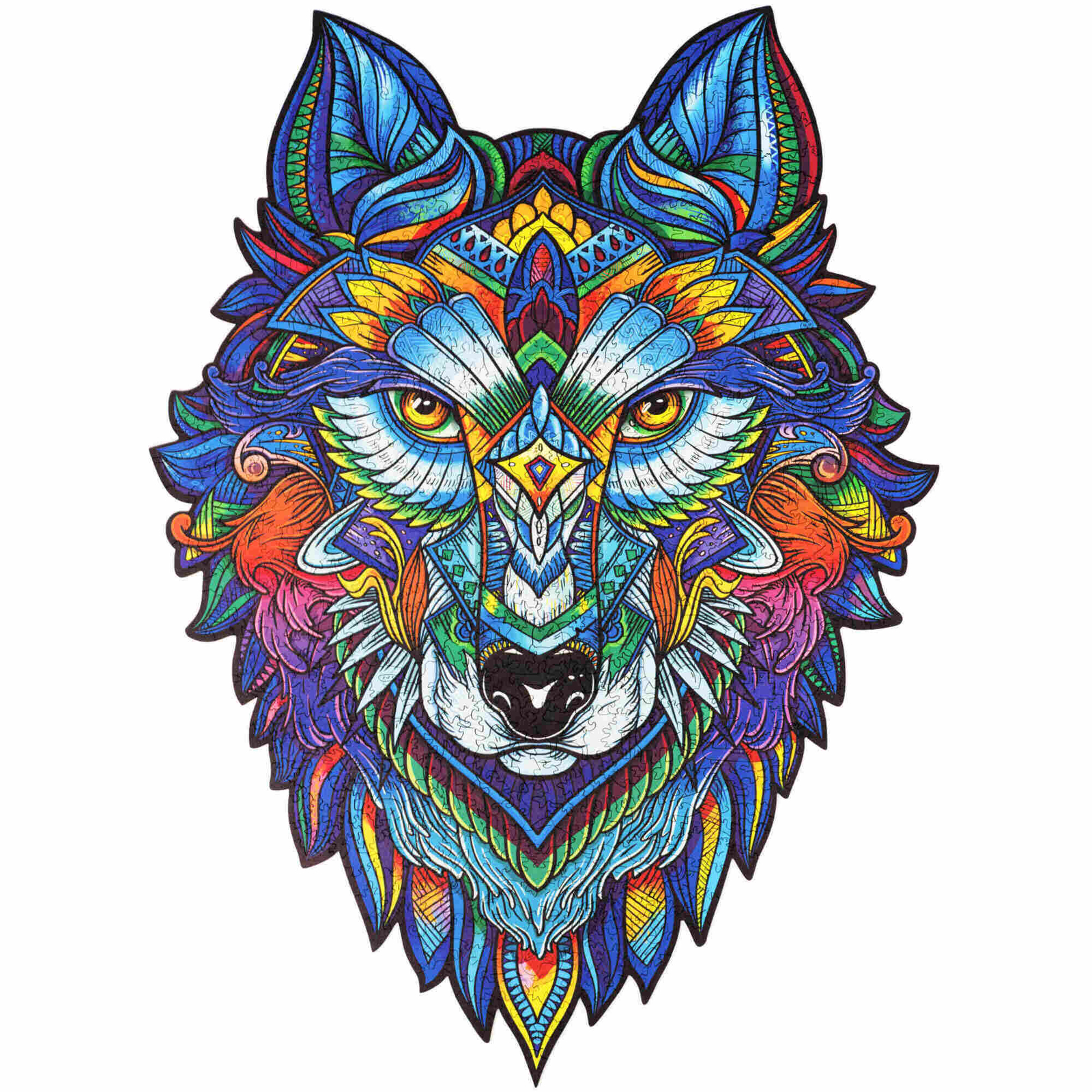 Unidragon Wooden Jigsaw Puzzle Majestic Wolf
