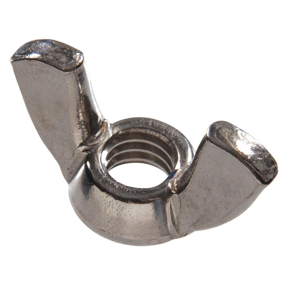 (5) 5/16-18 Coarse Thread Wing / Thumb Nut Stainless Steel Nuts 5/16x18