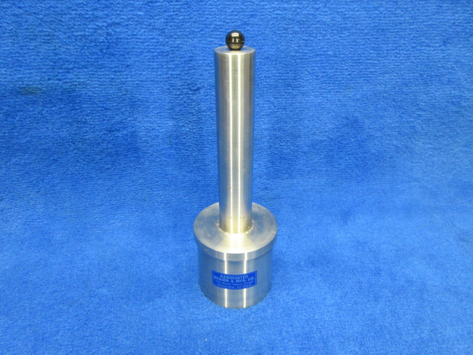 Associated Design & Mfg stainless steel plunger press form compressor 20cm throw
