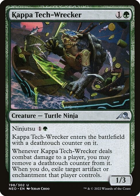 Kappa Tech-Wrecker Kamigawa: Neon Dynasty (NEO) MTG Magic Cards  F#268