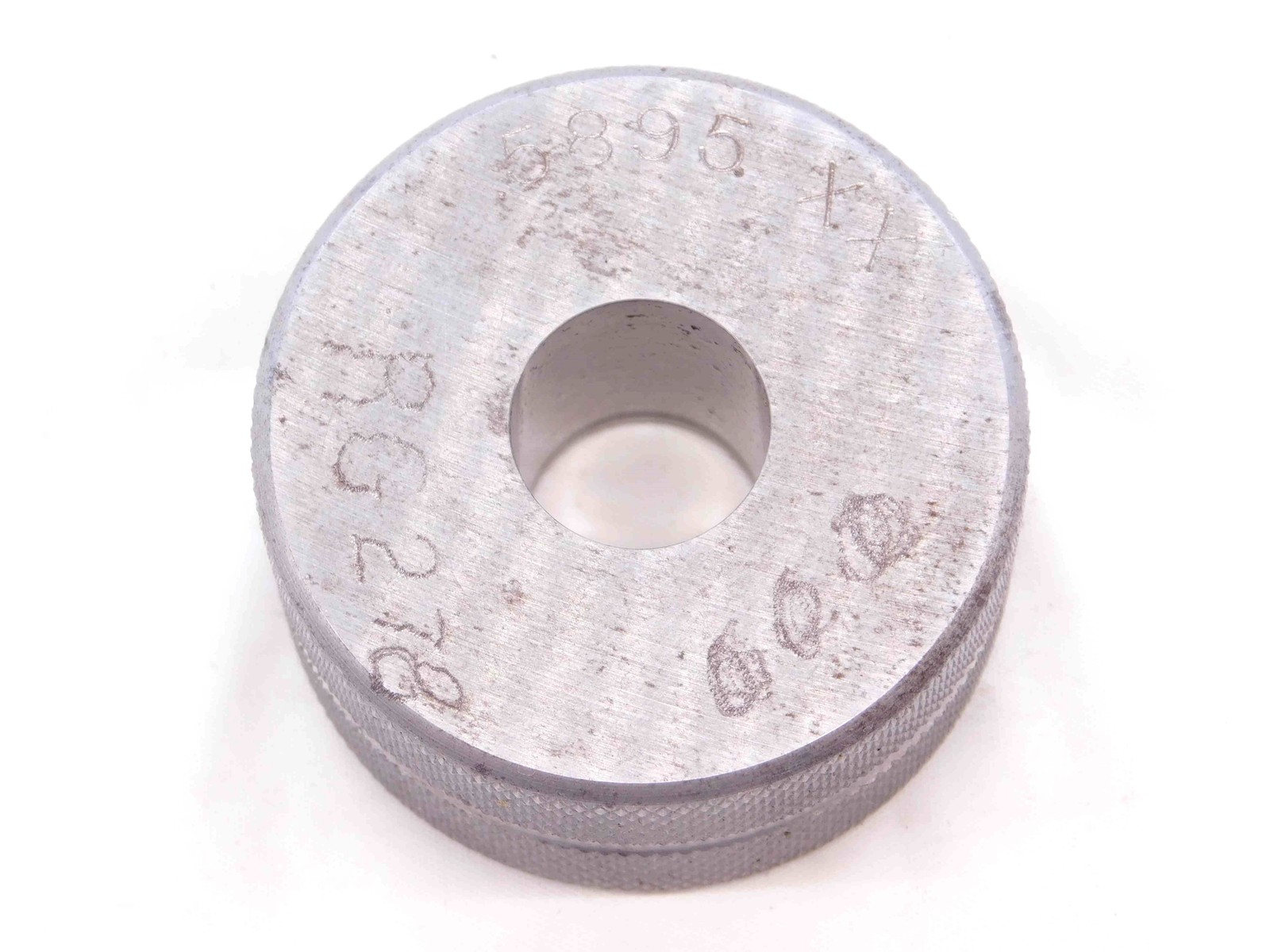 .5895 CLASS XX MASTER PLAIN BORE RING GAGE .5938 -.0043 UNDERSIZE 19/32 15 mm