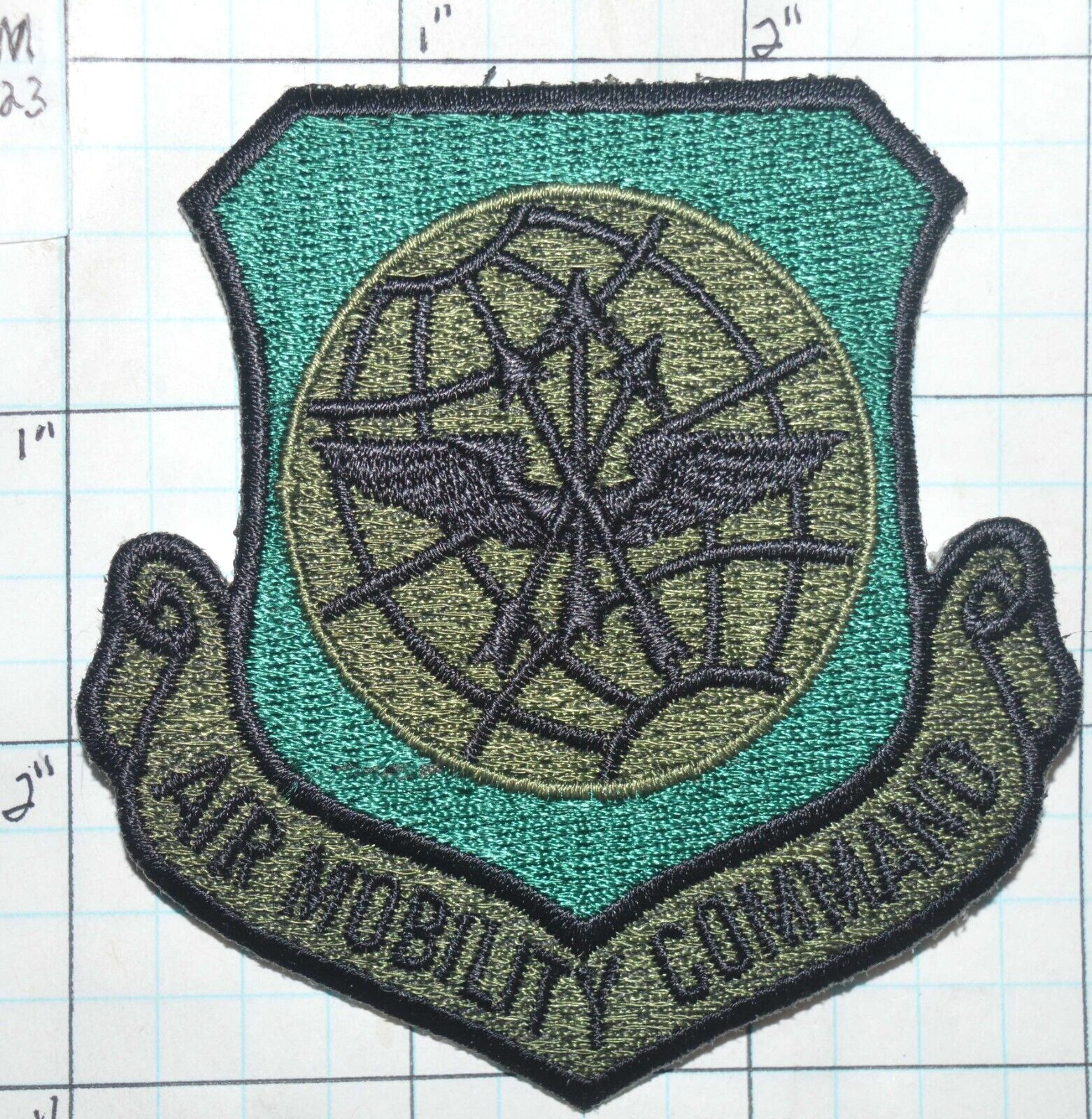 US AIR FORCE USAF AIR MOBILITY COMMAND SUBDUED PATCH
