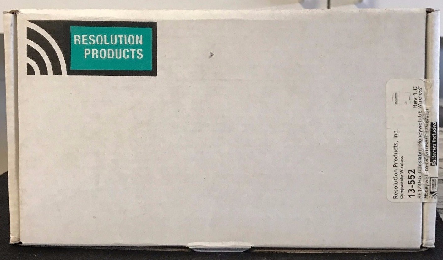 Brand New Resolution Products 13-552 Honeywell Ademco to Ge Wireless Translator