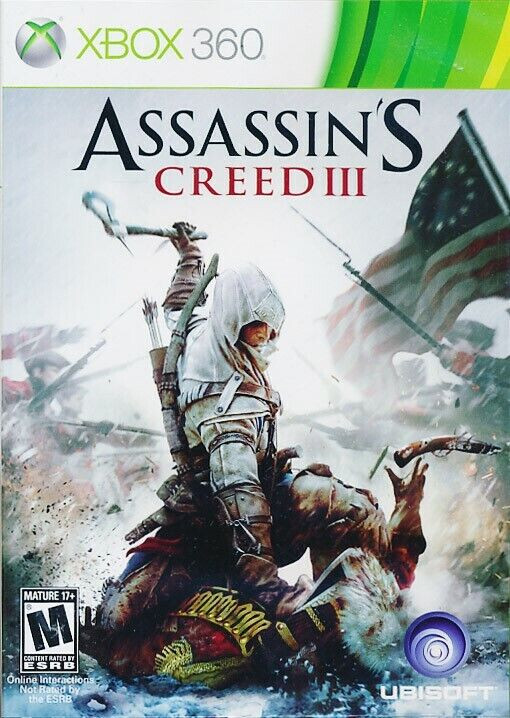 Assassin's Creed III 3 - Microsoft Xbox 360 - Complete Game & Case