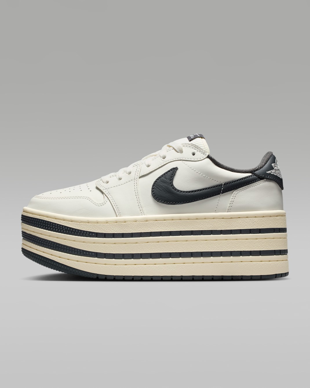 Nike Women's Air Jordan 1 Triple Stack - Sail/Coconut - HV8288-100 Expeditedship