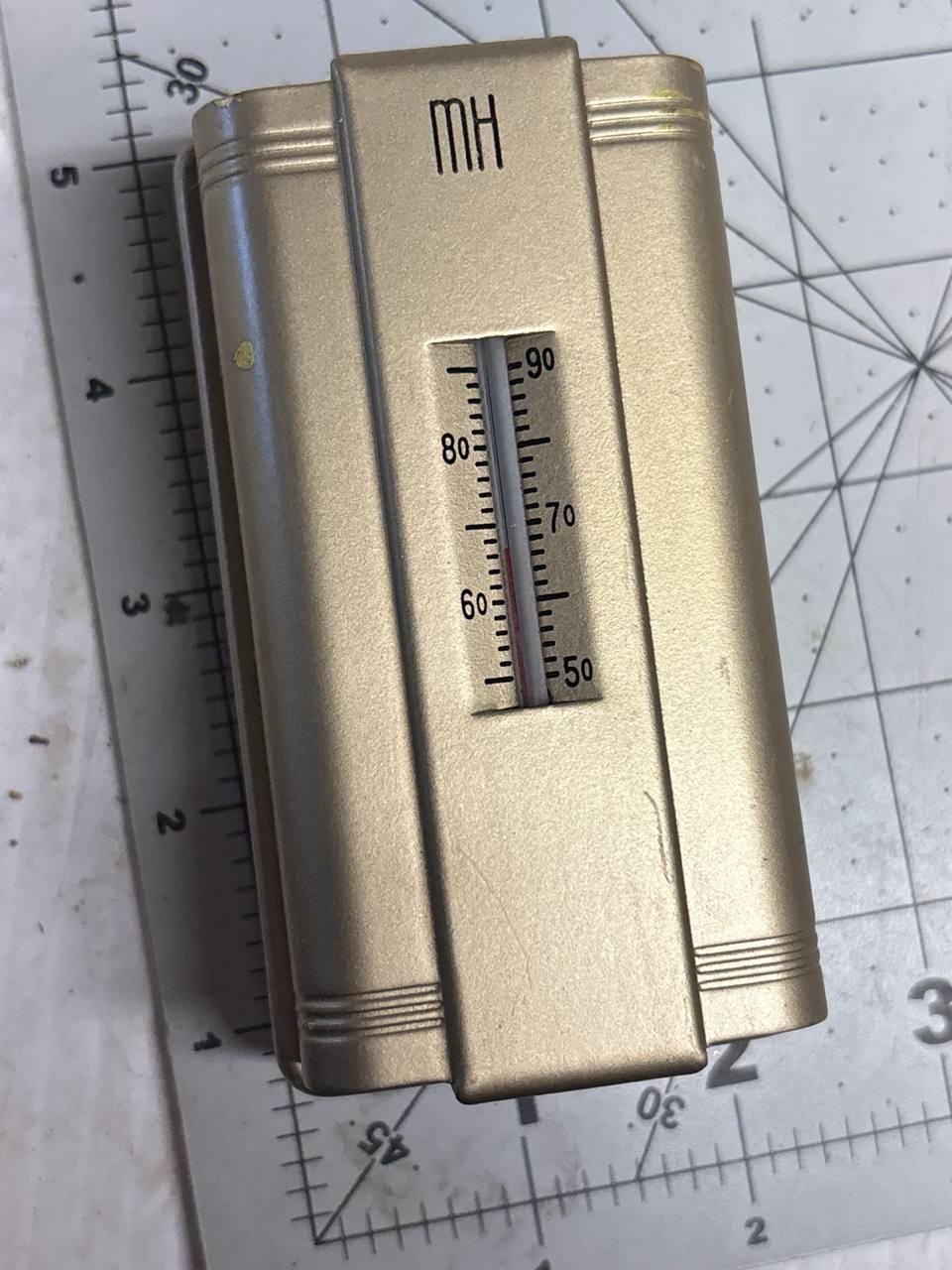 Honeywell Minneapolis Regulator Co Vintage Wall Thermostat Untested Open Box