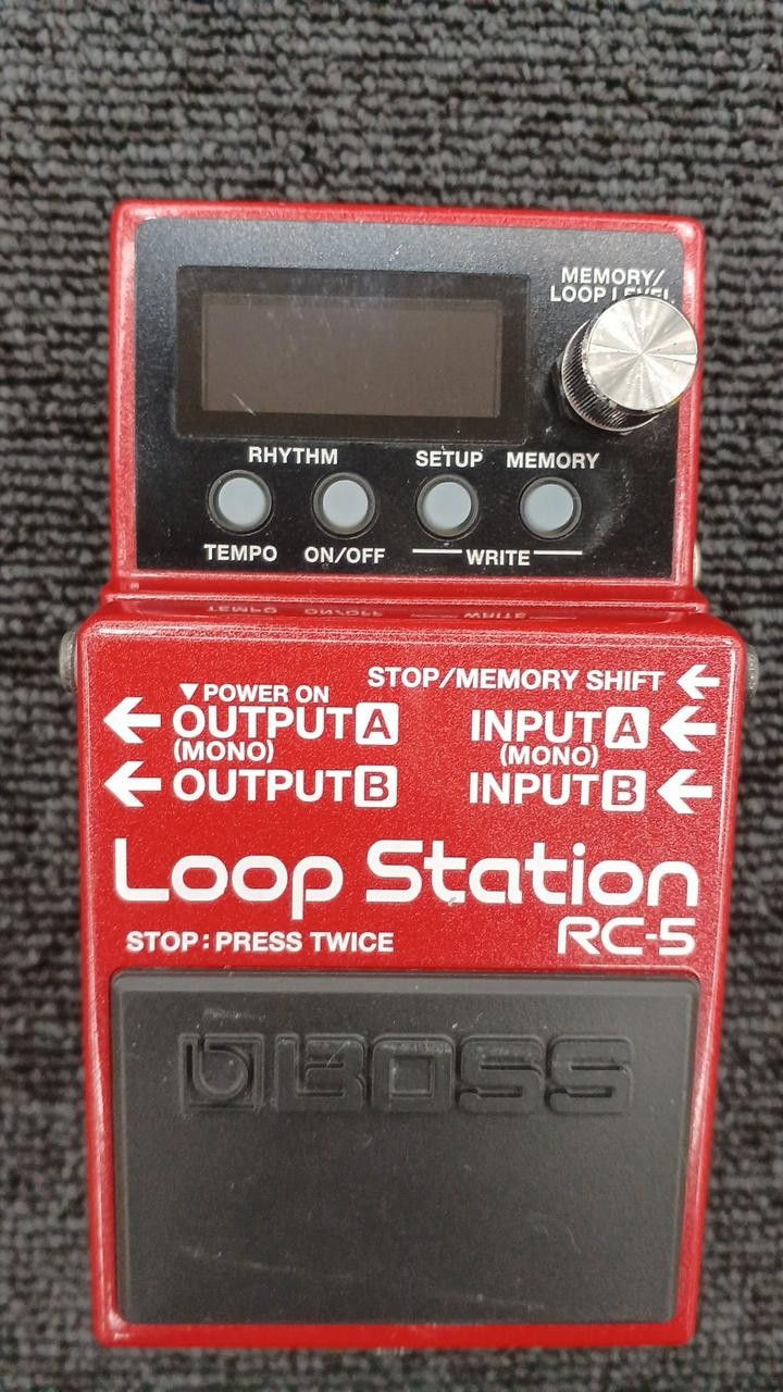 BOSS RC-5 Loop Station Compact Pedal Looper Effector