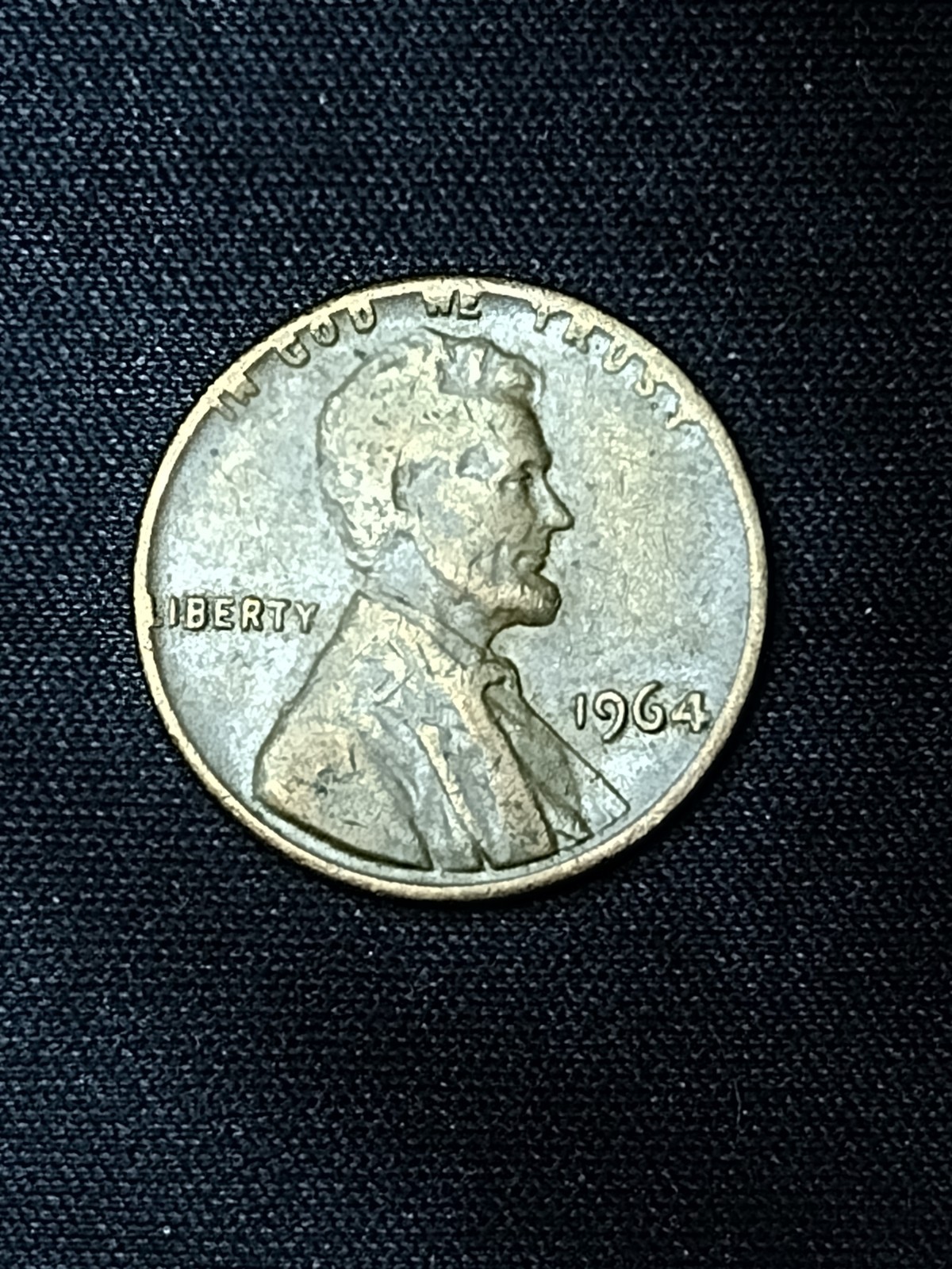 1964 Lincoln Cent MAJOR MINT ERROR - Struck on Thin Planchet - 2.55g - RARE C096