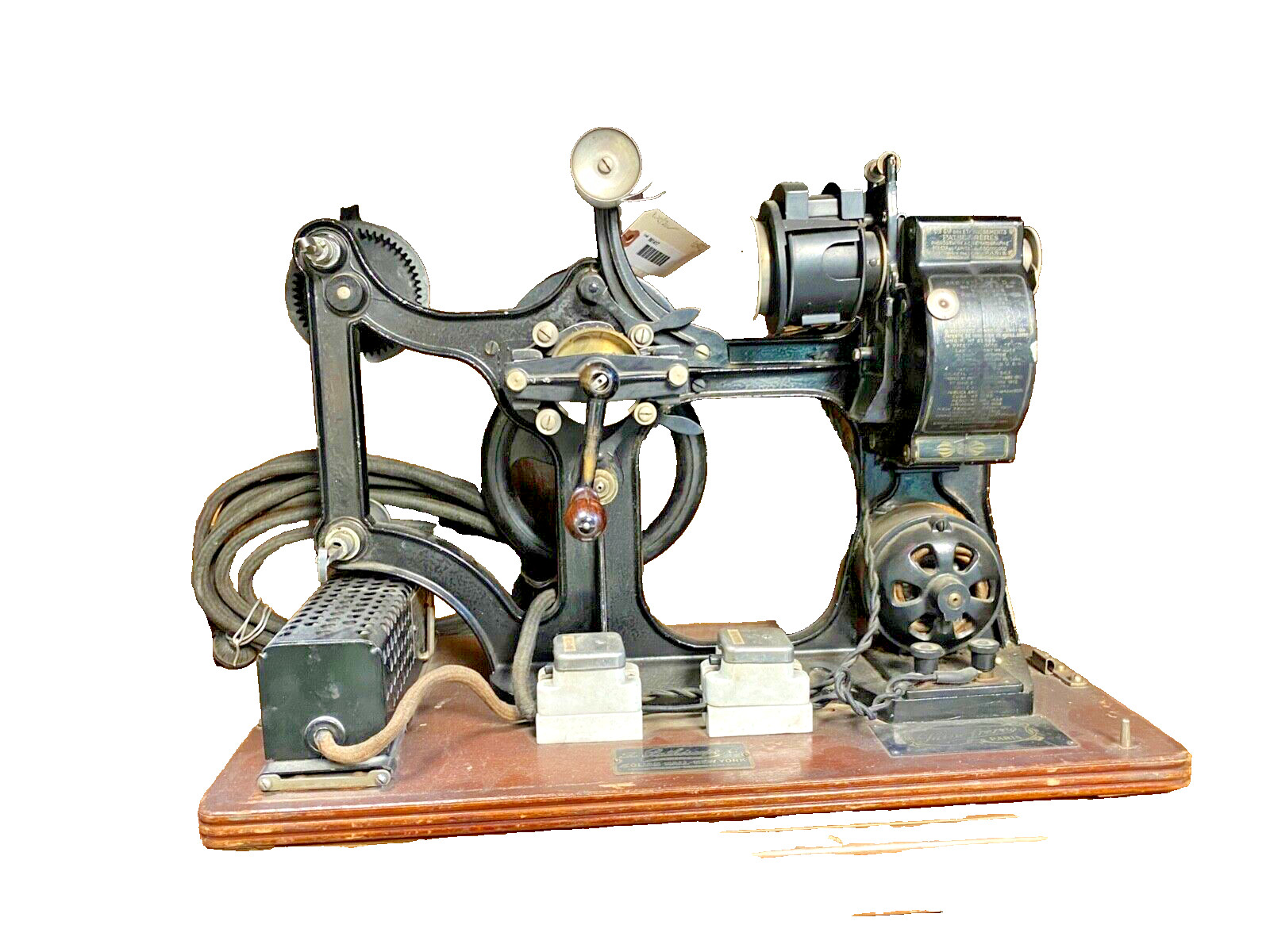 Pathe Freres 28mm Portable Motion Picture Projector Circa 1912 RARE BIRD!