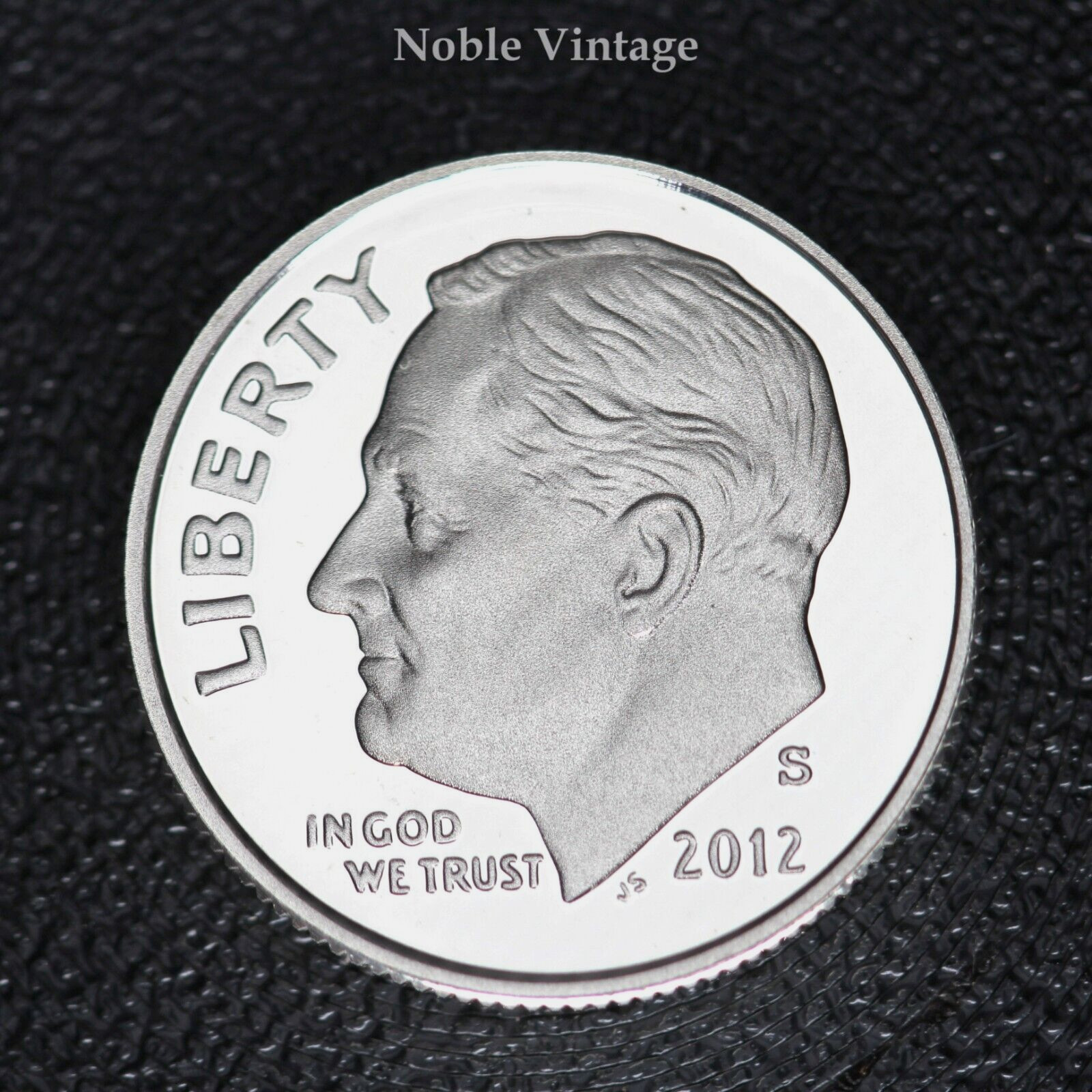 2012 S Silver Proof Roosevelt Dime - From a Proof Set - 90% Silver