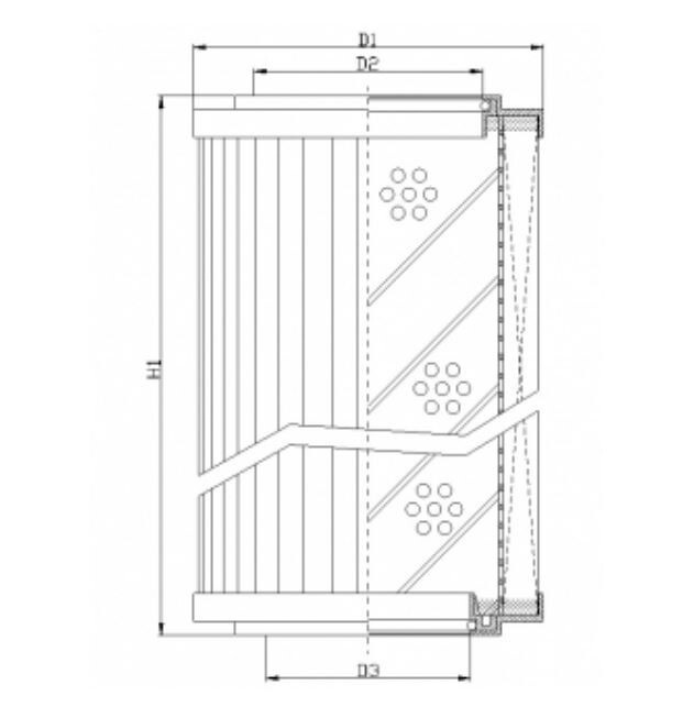 FILTREC FILTER ELEMENT R261T25