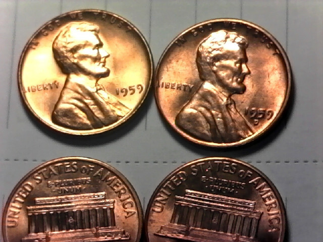1959 P&D LINCOLN PENNY UNCIRCULATED NICE