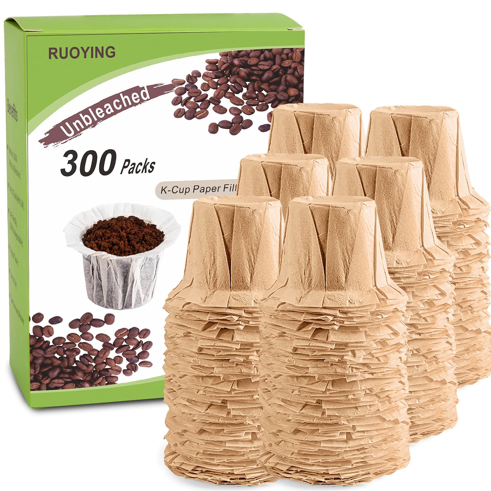 K cup Coffee Paper Filters Disposable for Reusable K Cup Filters, Disposable ...