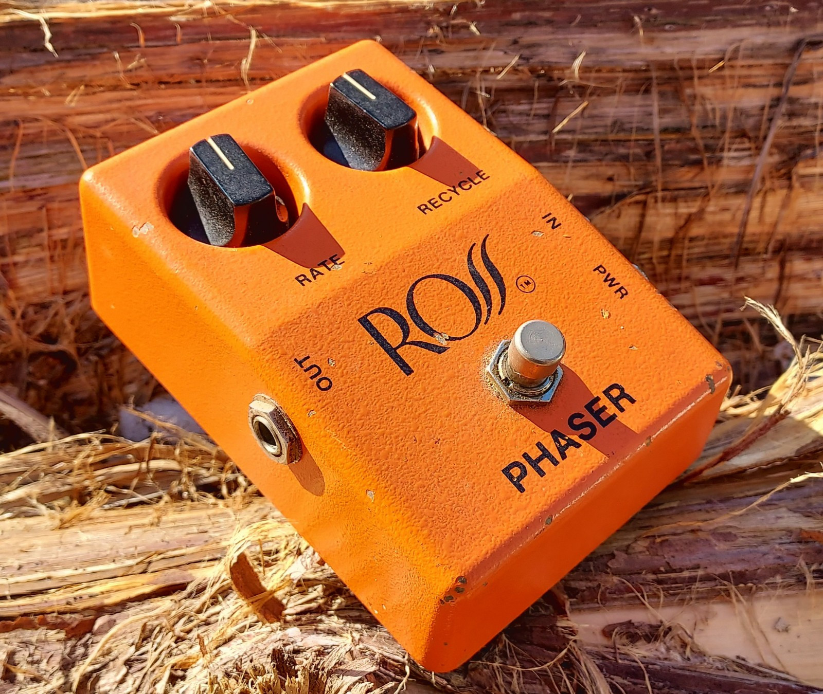 Ross, Phaser, Guitar, Effect Pedal, Vintage, 1979, (Untested)