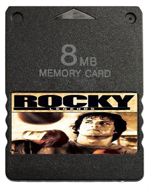 Rocky Legends PlayStation 2 PS2 Memory Card 100% Completed Save