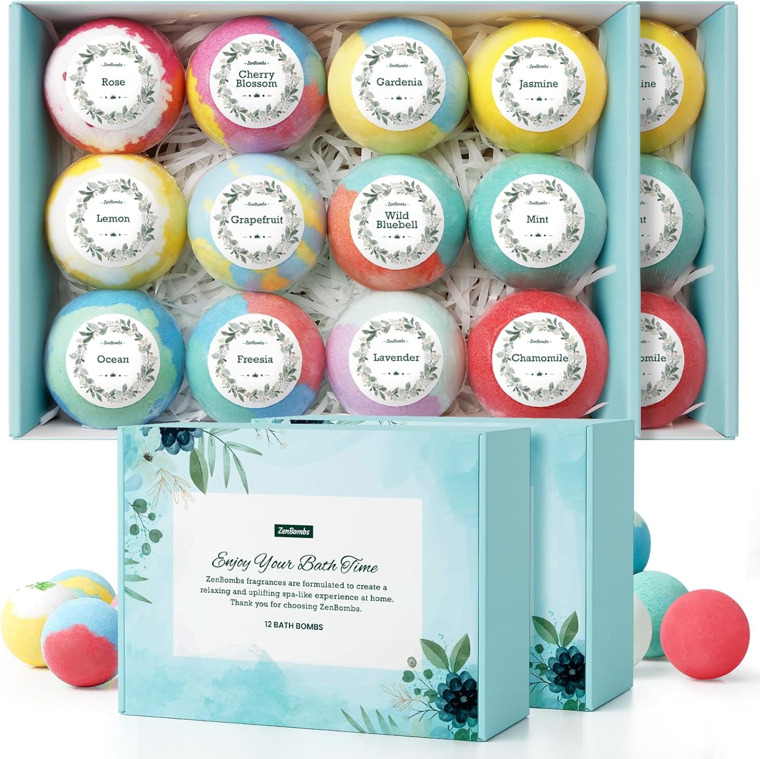 Bath Bombs for Women, Handmade Natural Bath Bomb, Stoing