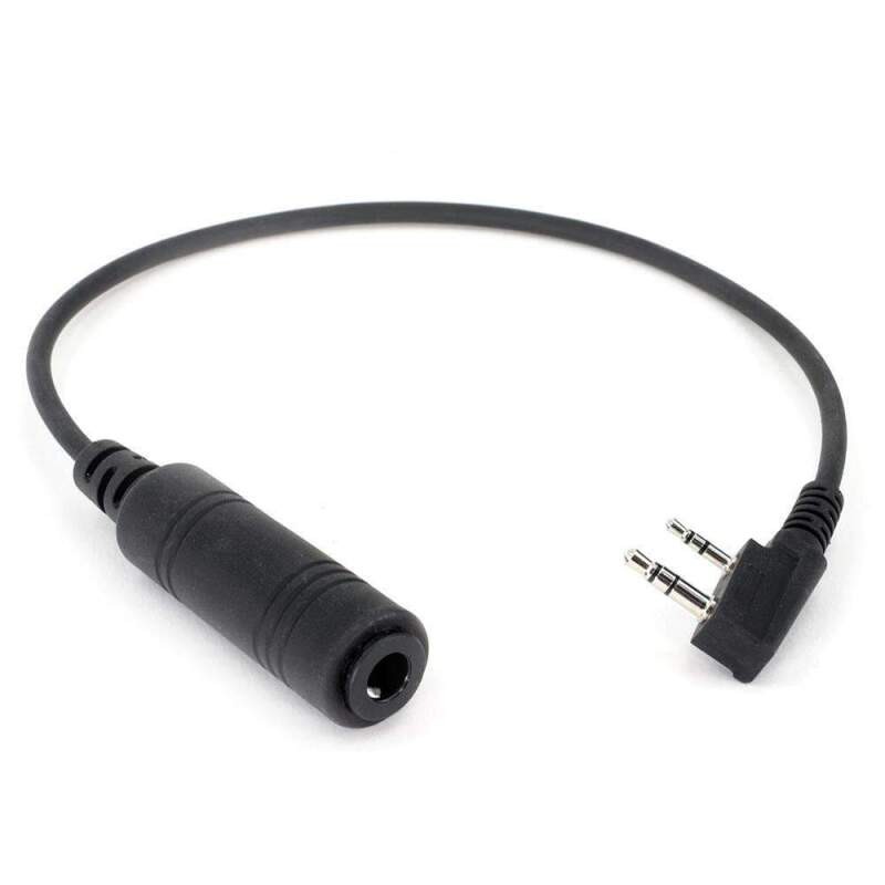 Rugged Radios CS-5R-OFF OFFROAD Headset Helmet Adapter Cable 2Pin Handheld Radio