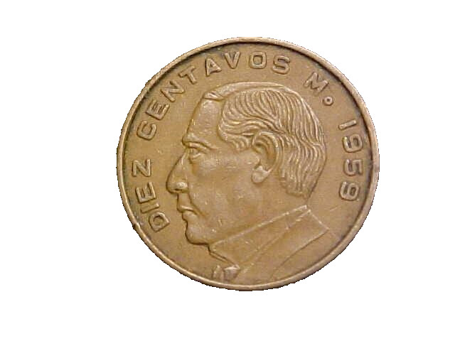 1959 Mexico 10 Centavos KM# 433-Very Nice High Grade Circ Collector Coin-c5868ux
